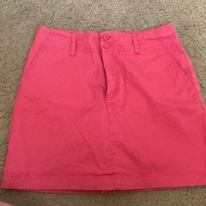 Sonoma pink khaki skort